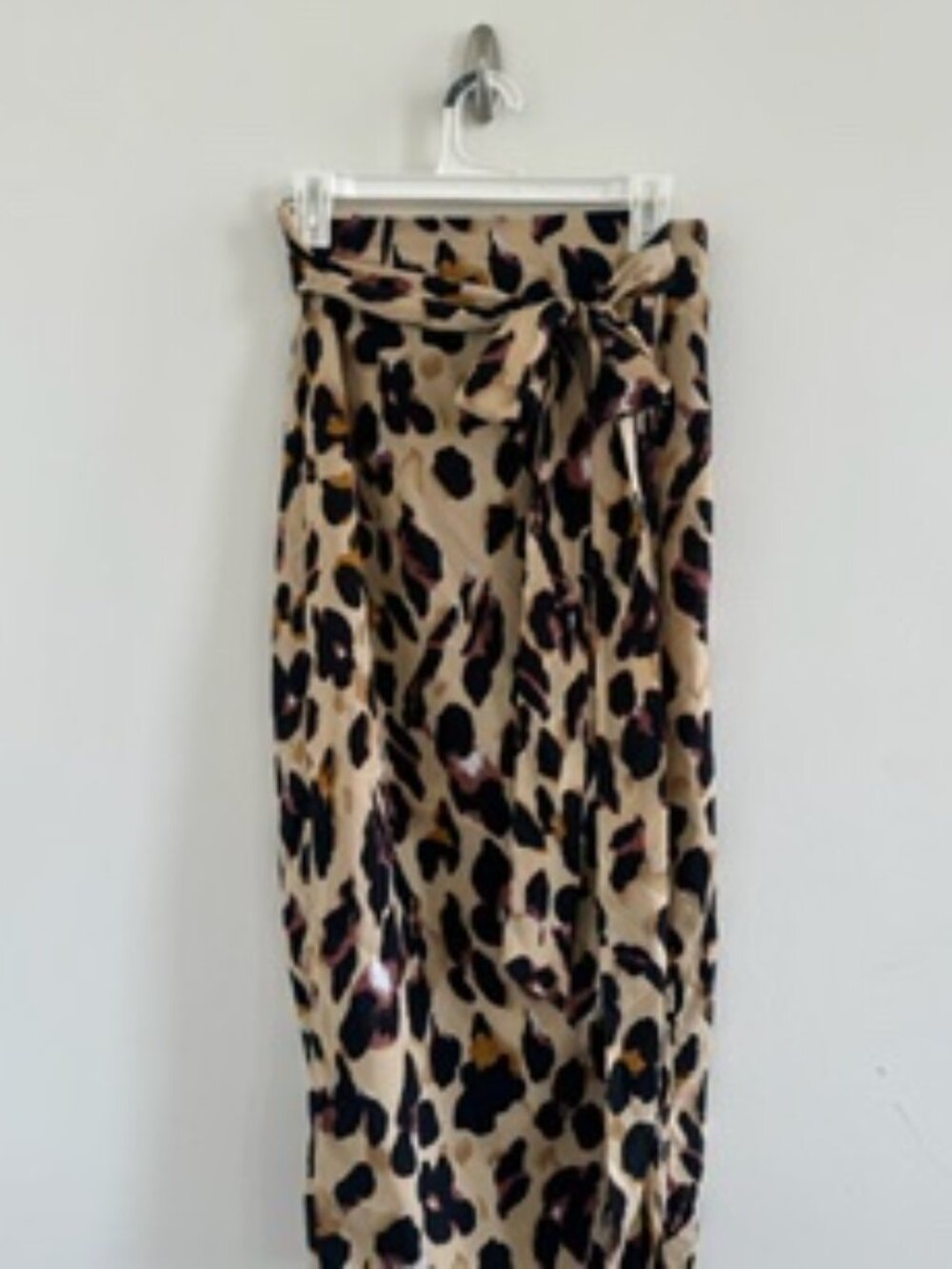 Cheetah Print wrap skirt